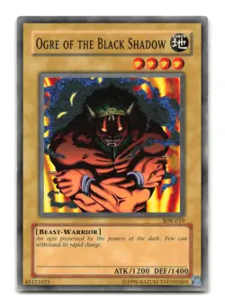 Ogre of the Black Shadow - SDK-019 - YuGiOh-LP - Image 1
