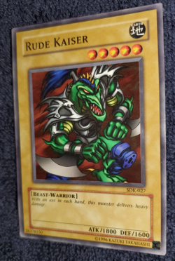 Yu-Gi-Oh! "RUDE KAISER" SDK-027 - Konami Trading Card / YGO - Image 1