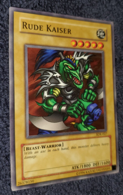 Yu-Gi-Oh! "RUDE KAISER" SDK-027 - Konami Trading Card / YGO - Image 2