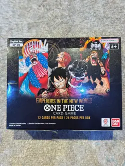 One Piece Card Game OP-09 Emperors in the New World Booster Box English |Damaged - Image 1