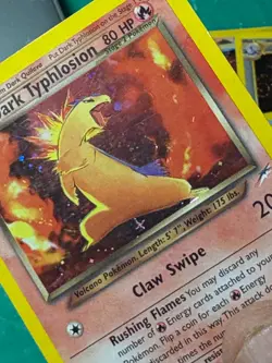 Pokemon Cards: Neo Destiny Rare Holo: Dark Typhlosion 10/105 MP Card - Image 3