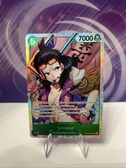 One Piece Card Game TCG Smoker OP10-030 SR M/NM Condition - Image 1