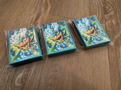 Ogerpon Ex- Card Sleeve Pack New Unopened - 65 Card Sleeves 2024 Pokemon Three 3 - Image 1