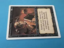 MTG Revised Demonic Tutor 1994 Original Magic Card Vintage Sorcery LP - Image 2