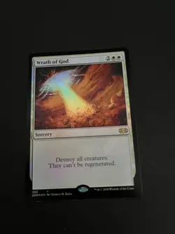 MTG Wrath of God 383 Foil Double Masters Magic The Gathering Trading Card - Image 1