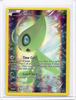 Celebi XY111 Promo - XY Black Star Promo Pokemon Card NM - Image 1