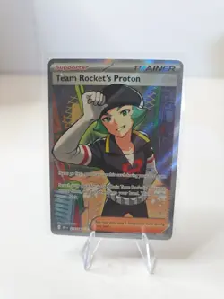 Pokemon Card Team Rockets Proton 227/182 Scarlet Violet Destined Rivals - Image 1
