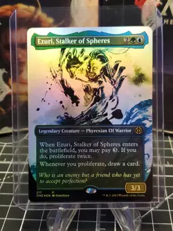 FOIL - Ezuri, Stalker of Spheres (Showcase) -Foil Near Mint English MTG - NM - Image 1