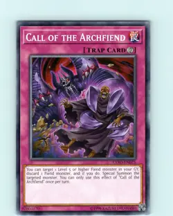 Yu-Gi-Oh TCG Call Of Archfiend EXFO-EN075 Unlimited Regular Common Card NM - Image 1