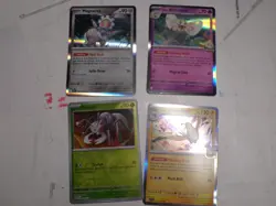 Lot of 4 Pokemon Journey Together Holo/Reverse Holo Cards - Image 1