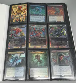Magic The Gathering MTG Marvel's Spider-Man 360 cards + Binder Foil Extended Art - Image 1