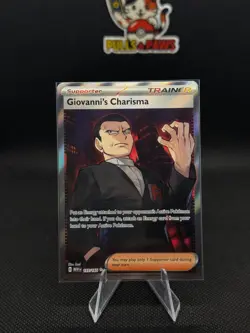 Giovanni's Charisma NM 197/165 Scarlet & Violet 151 Pokemon Card - Image 1