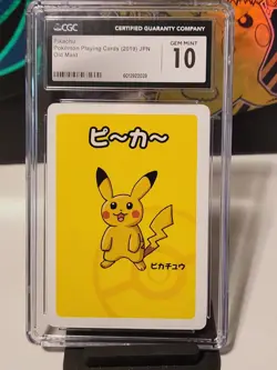 CGC 10 GEM MINT Pikachu Old Maid 2019 Japanese Pokemon Card - Image 2