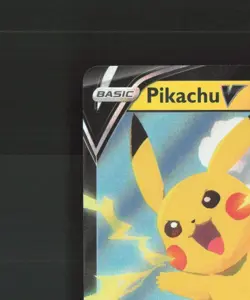 Pikachu V SWSH143 Sword & Shield Black Star Promo Holo Pokemon Card NM - Image 3