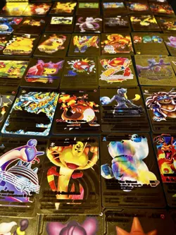 55x Gold Foil Pokemon Cards - Custom - Awesome Art! Lot - Look! - Image 3