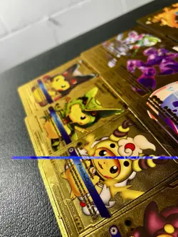 55x Gold Foil Pokemon Cards - Custom - Awesome Art! Lot - Look! - Image 4