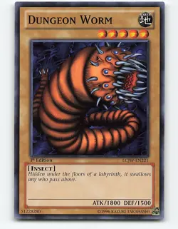 Dungeon Worm #LCJW-EN221 1st Edition Yugioh Card - Image 1