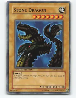 Stone Dragon #MDP2-EN020 Yugioh Card - Image 1