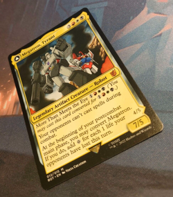 Megatron, Tyrant - Universes Beyond: Transformers - Mythic - NM (see pics) MTG - Image 3