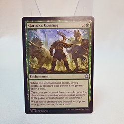 Garruk's Uprising MTG Non Foil FDN NM Near Mint Fast Shipping From Canada - Image 1