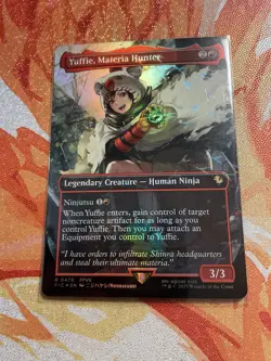 Yuffie, Materia Hunter (Chocobo Track Foil) Final Fantasy 🍷Near Mint Foil ✨🍷 - Image 2