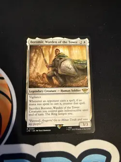 #4 Boromir, Warden of the Tower Universes Beyond LOTR Tales of Middle-earth Rare - Image 1