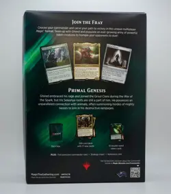 Magic: the Gathering Commander 2019 Primal Genesis Preconstructed Theme Deck 630509892495 - Image 2