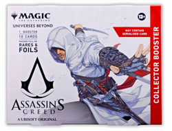 Magic the Gathering: Assassin's Creed Collector Box (1) Booster Pack New Sealed - Image 1