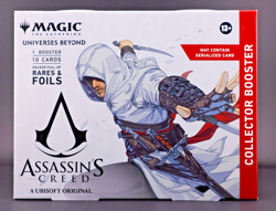 Magic the Gathering: Assassin's Creed Collector Box (1) Booster Pack New Sealed - Image 2