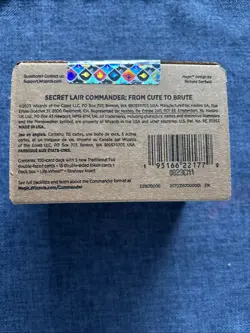 MTG From Cute To Brute Commander Deck Sealed Secret Lair Drop - Image 2