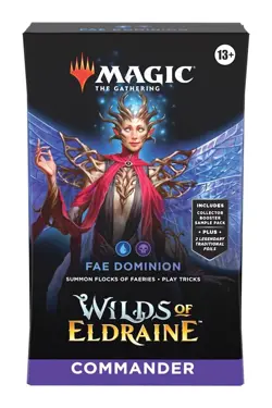 Wilds of Eldraine Commander Deck - Fae Dominion MTG Brand New Sealed - Image 1