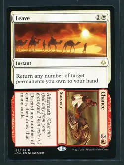 Leave Chance MTG Magic 2017 Hour of Devastation NM - Image 1