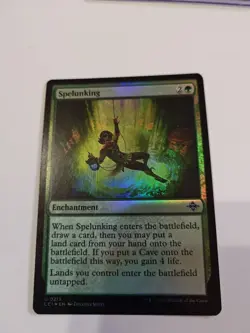 Magic the Gathering Spelunking Foil Lost Caverns of Ixalan NM/M Condition - Image 1
