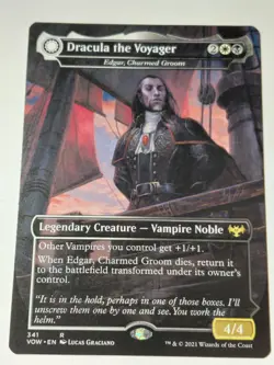Dracula the Voyager Innistrad: Crimson Vow Borderless Regular - Image 1