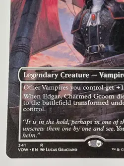 Dracula the Voyager Innistrad: Crimson Vow Borderless Regular - Image 3