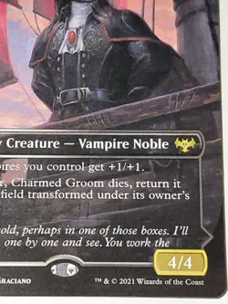 Dracula the Voyager Innistrad: Crimson Vow Borderless Regular - Image 4