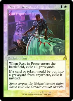 REST IN PEACE RETRO FOIL [RVR] [MINT] [446] | MTG - RAVNICA REMASTERED - Image 1