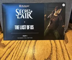 MTG Secret Lair x The Last of Us: Part 1 Rainbow Foil Edition Sealed In Hand - Image 1