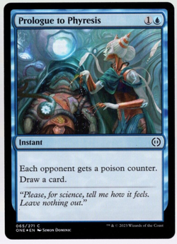 Prologue to Phyresis 065/271 Common Foil All Will Be One MTG Near Mint - Image 1