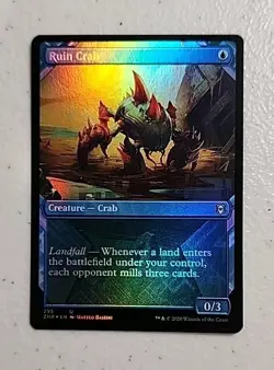 Ruin Crab Zendikar Rising Foil MTG - Image 1