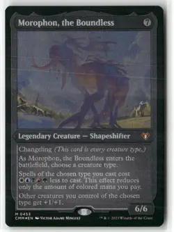 Magic: The Gathering Morophon, the Boundless Mythic Foil Etched - Image 1