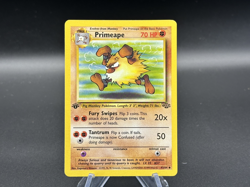 Primeape - 1st Edition - 43/64 Jungle - Pokemon TCG - 1999 - Image 1