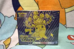 Pokemon Surging Sparks ETB Elite Trainer Box (FACTORY SEALED) - Image 1