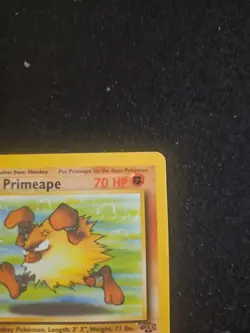 Primeape 1st Edition Jungle English Pokemon Card TCG 43/64 - Image 3