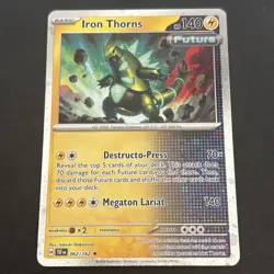 Iron Thorns 062/162 Cosmos Holo SV05: Temporal Forces Pokemon TCG NM 2024 - Image 1