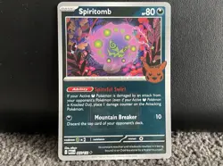 Spiritomb 087/132 Stamp Trick Or Trade AND Play! - League Promo - Pokemon TCG NM - Image 1