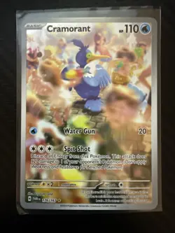 Cramorant 176/167 - Pokemon TCG: Twilight Masquerade - Illustration Rare - Image 1