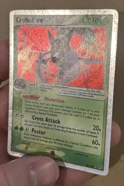 Pokemon 2005 Crobat EX Deoxys 96/107 Heavy Play 🔥🔥🔥 - Image 2