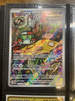 Pokemon TCG Brute Bonnet Illustration Rare Paradox Rift 207/182 - Image 1