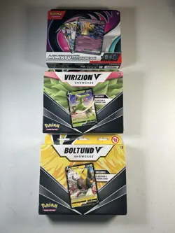 Pokemon TCG: Mimikyu EX Showcase & Verizion/Boltund New Sealed 9 Booster Packs - Image 1